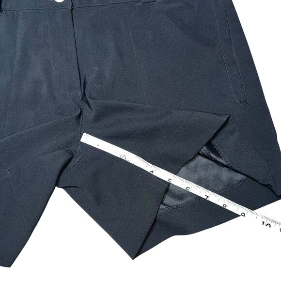 Nike Golf Tour Performance Dri Fit women's golf  black shorts sz 4 modern rise - Picture 6 of 8